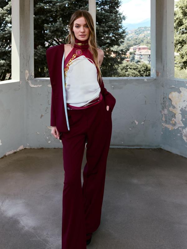 Spencer Clothing - Outfit pantalone Fuji e giacca Tokio Bordeaux