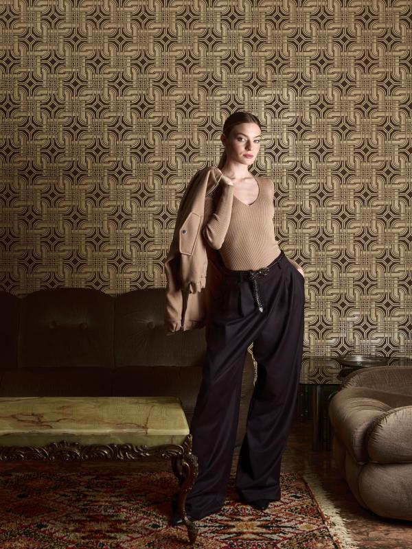 Spencer Clothing - Outfit pantalone Grisù, body misto lana e bomber Pluto